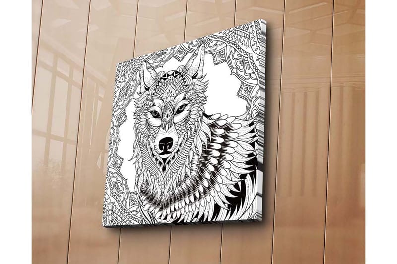 Dekorativ Canvasbilde 45x45 cm - Flerfarget - Interiør - Maleri & posters - Lerretsbilder