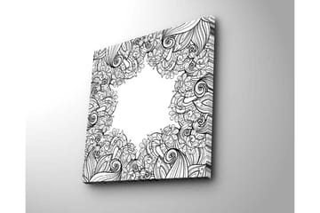 Dekorativ Canvasbilde 45x45 cm - Flerfarget - Interiør - Maleri & posters - Lerretsbilder