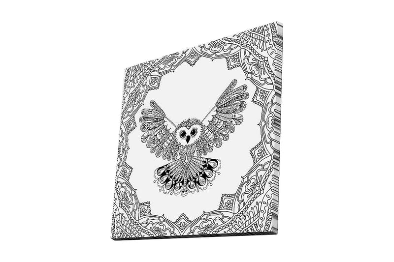 Dekorativ Canvasbilde 45x45 cm - Flerfarget - Interiør - Maleri & posters - Lerretsbilder