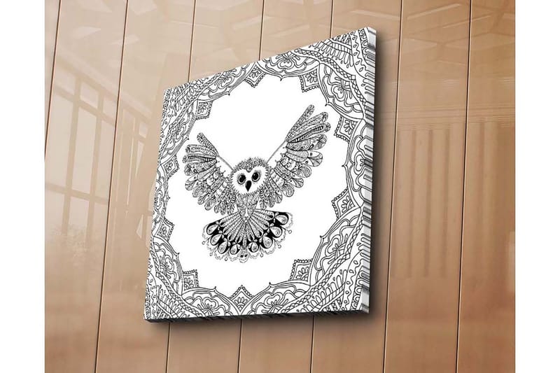 Dekorativ Canvasbilde 45x45 cm - Flerfarget - Interiør - Maleri & posters - Lerretsbilder