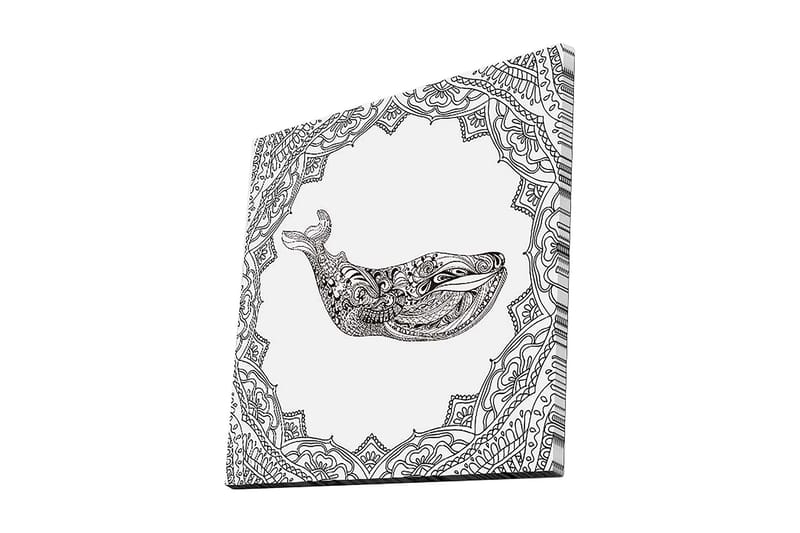 Dekorativ Canvasbilde 45x45 cm - Flerfarget - Interiør - Maleri & posters - Lerretsbilder