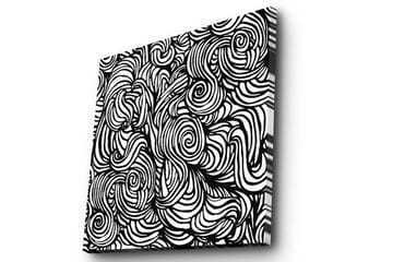Dekorativ Canvasbilde 45x45 cm - Flerfarget - Interiør - Maleri & posters - Lerretsbilder