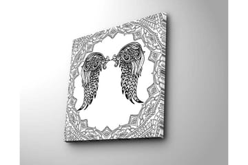 Dekorativ Canvasbilde 45x45 cm - Flerfarget - Interiør - Maleri & posters - Lerretsbilder
