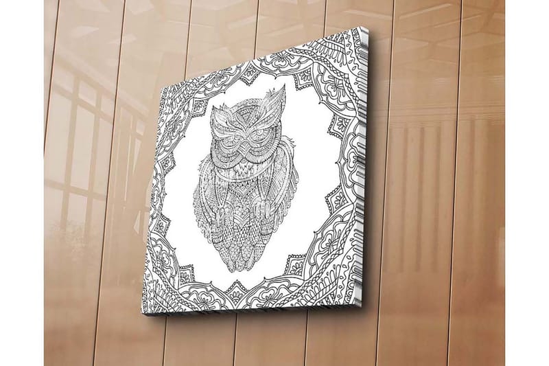 Dekorativ Canvasbilde 45x45 cm - Flerfarget - Interiør - Maleri & posters - Lerretsbilder