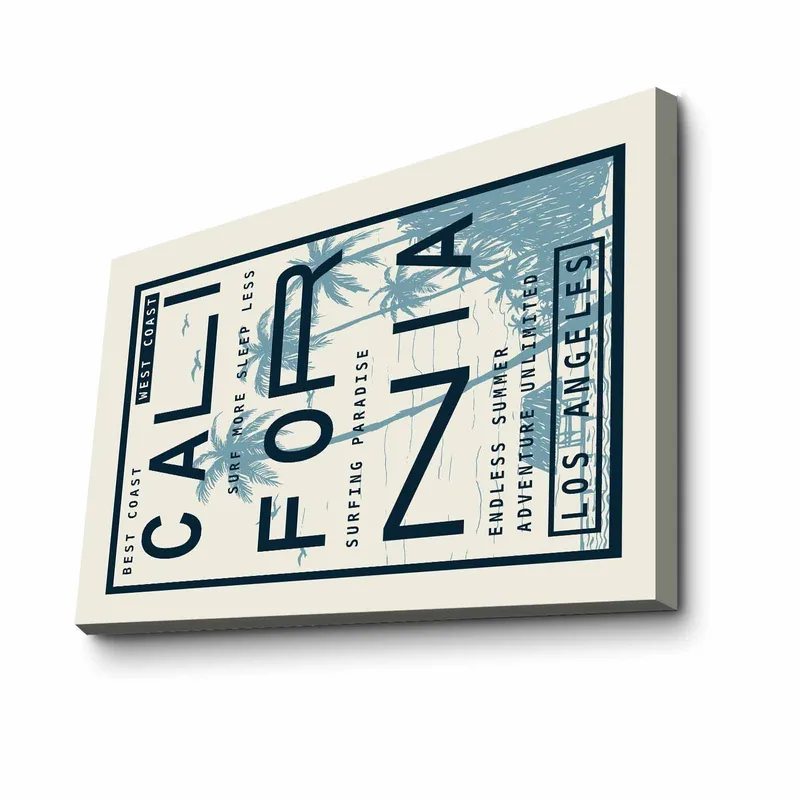 Dekorativ Canvasbilde 45x70 cm, Flerfarget