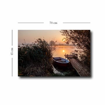 Dekorativ Canvasbilde 45x70 cm - Flerfarget - Interiør - Maleri & posters - Lerretsbilder