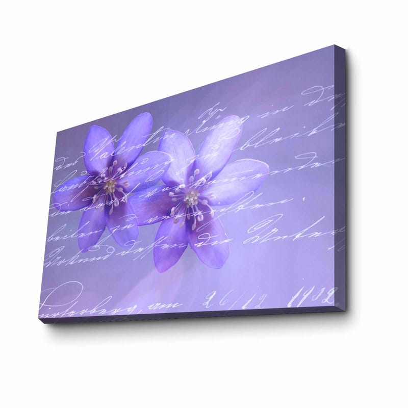 Dekorativ Canvasbilde 45x70 cm - Flerfarget - Interiør - Maleri & posters - Lerretsbilder