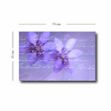 Dekorativ Canvasbilde 45x70 cm - Flerfarget - Interiør - Maleri & posters - Lerretsbilder