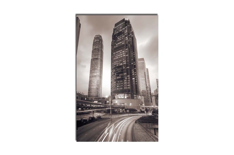Dekorativ Canvasbilde 45x70 cm - Flerfarget - Interiør - Maleri & posters - Lerretsbilder
