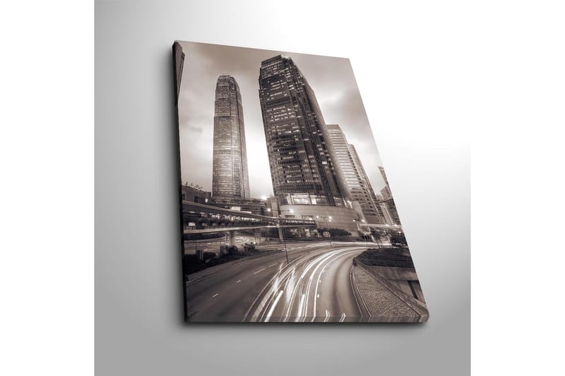 Dekorativ Canvasbilde 45x70 cm - Flerfarget - Interiør - Maleri & posters - Lerretsbilder