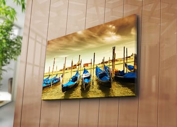 Dekorativ Canvasbilde 45x70 cm - Flerfarget - Interiør - Maleri & posters - Lerretsbilder