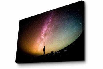 Dekorativ Canvasbilde 45x70 cm - Flerfarget - Interiør - Maleri & posters - Lerretsbilder