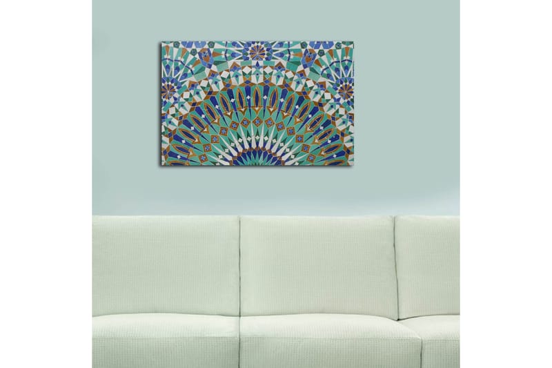Dekorativ Canvasbilde 45x70 cm - Flerfarget - Interiør - Maleri & posters - Lerretsbilder
