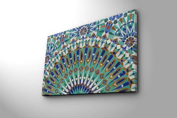 Dekorativ Canvasbilde 45x70 cm - Flerfarget - Interiør - Maleri & posters - Lerretsbilder