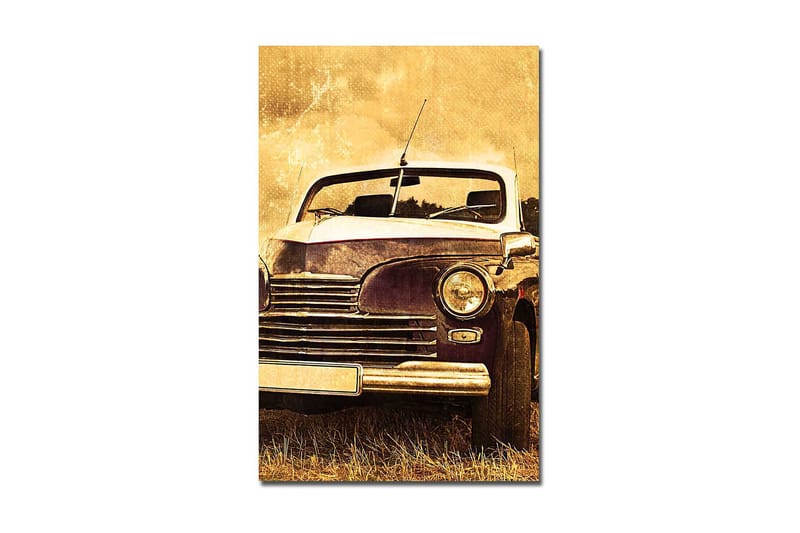 Dekorativ Canvasbilde 45x70 cm - Flerfarget - Interiør - Maleri & posters - Lerretsbilder