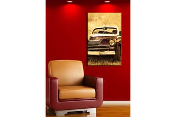 Dekorativ Canvasbilde 45x70 cm - Flerfarget - Interiør - Maleri & posters - Lerretsbilder