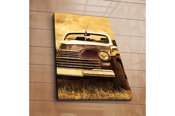 Dekorativ Canvasbilde 45x70 cm - Flerfarget - Interiør - Maleri & posters - Lerretsbilder