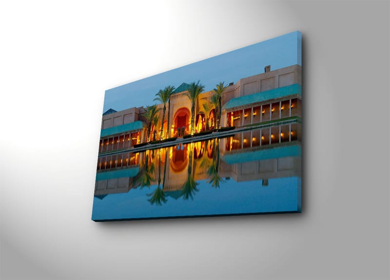 Dekorativ Canvasbilde 45x70 cm - Flerfarget - Interiør - Maleri & posters - Lerretsbilder