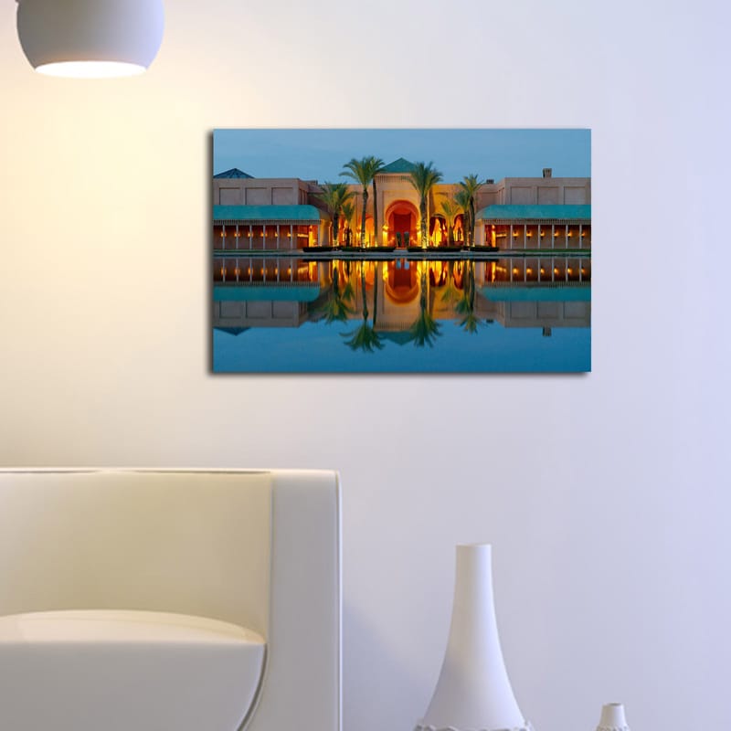 Dekorativ Canvasbilde 45x70 cm - Flerfarget - Interiør - Maleri & posters - Lerretsbilder