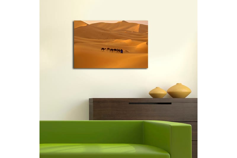 Dekorativ Canvasbilde 45x70 cm - Flerfarget - Interiør - Maleri & posters - Lerretsbilder
