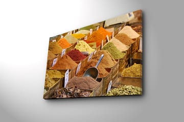 Dekorativ Canvasbilde 45x70 cm - Flerfarget - Interiør - Maleri & posters - Lerretsbilder