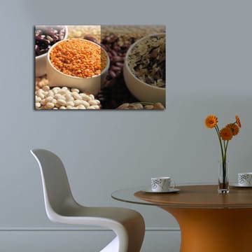 Dekorativ Canvasbilde 45x70 cm - Flerfarget - Interiør - Maleri & posters - Lerretsbilder