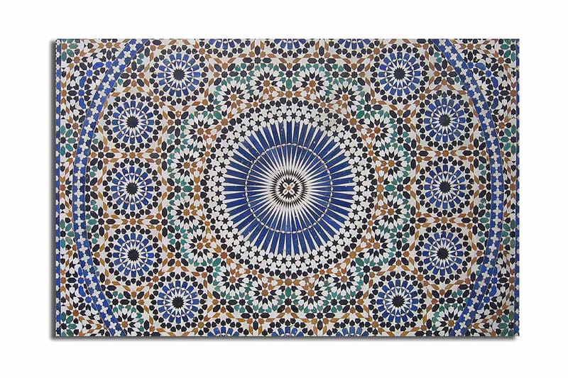 Dekorativ Canvasbilde 45x70 cm - Flerfarget - Interiør - Maleri & posters - Lerretsbilder