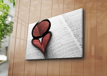 Dekorativ Canvasbilde 45x70 cm - Flerfarget - Interiør - Maleri & posters - Lerretsbilder