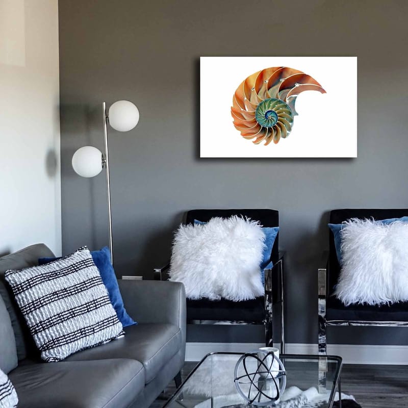 Dekorativ Canvasbilde 45x70 cm - Flerfarget - Interiør - Maleri & posters - Lerretsbilder