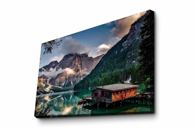 Dekorativ Canvasbilde 45x70 cm - Flerfarget - Interiør - Maleri & posters - Lerretsbilder
