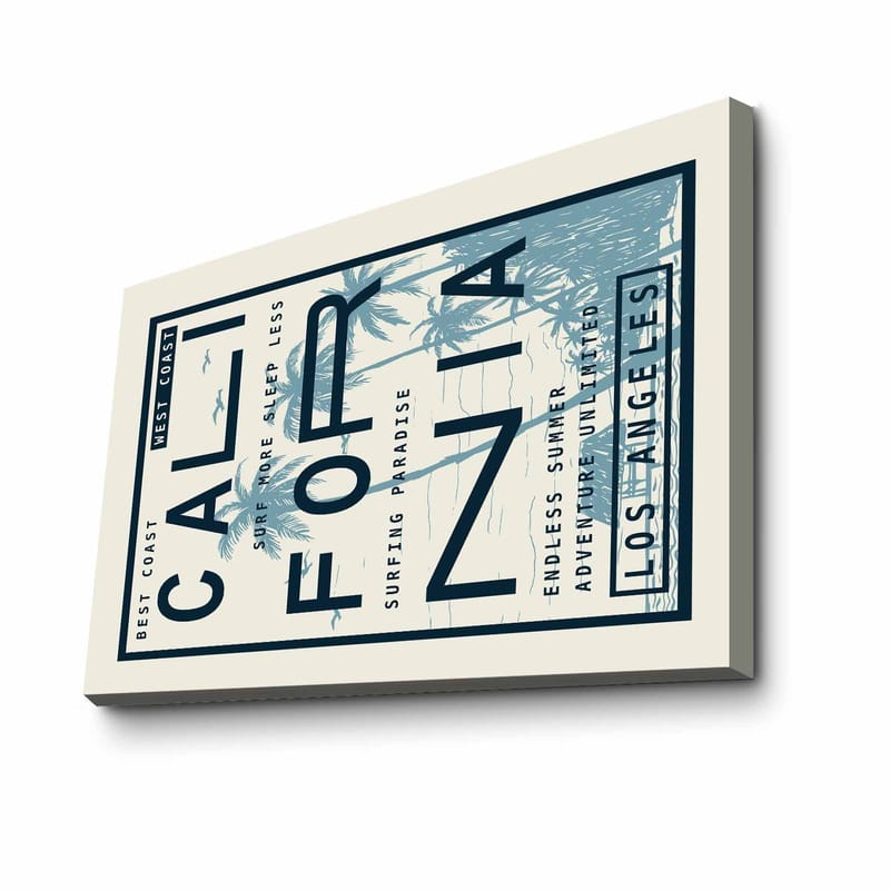 Dekorativ Canvasbilde 45x70 cm - Flerfarget - Interiør - Maleri & posters - Lerretsbilder