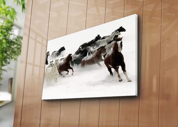 Dekorativ Canvasbilde 45x70 cm - Flerfarget - Interiør - Maleri & posters - Lerretsbilder