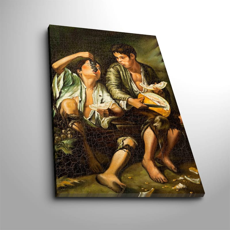 Dekorativ Canvasbilde 45x70 cm - Flerfarget - Interiør - Maleri & posters - Lerretsbilder