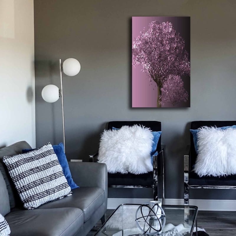 Dekorativ Canvasbilde 45x70 cm - Flerfarget - Interiør - Maleri & posters - Lerretsbilder