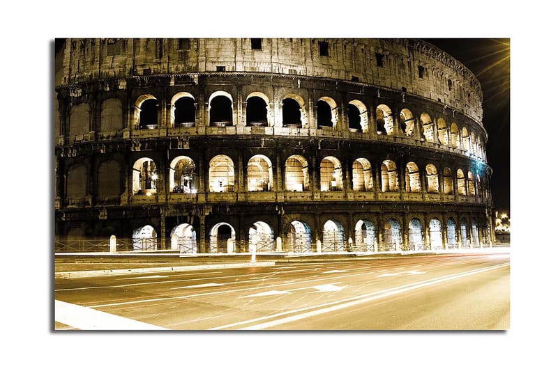 Dekorativ Canvasbilde 45x70 cm - Flerfarget - Interiør - Maleri & posters - Lerretsbilder