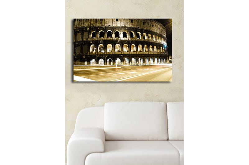 Dekorativ Canvasbilde 45x70 cm - Flerfarget - Interiør - Maleri & posters - Lerretsbilder