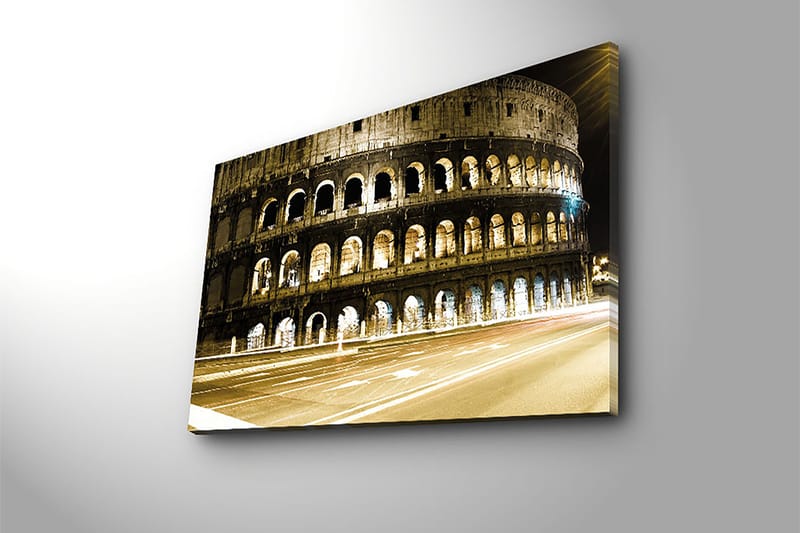 Dekorativ Canvasbilde 45x70 cm - Flerfarget - Interiør - Maleri & posters - Lerretsbilder