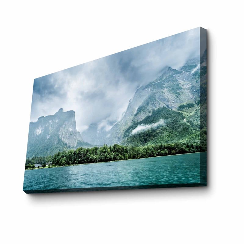 Dekorativ Canvasbilde 45x70 cm - Flerfarget - Interiør - Maleri & posters - Lerretsbilder