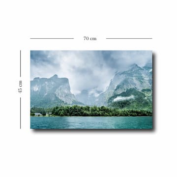 Dekorativ Canvasbilde 45x70 cm - Flerfarget - Interiør - Maleri & posters - Lerretsbilder