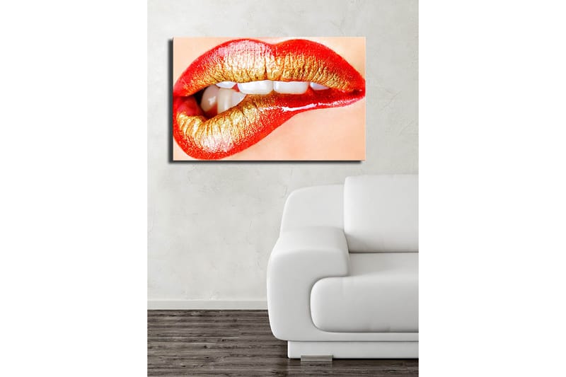 Dekorativ Canvasbilde 45x70 cm - Flerfarget - Interiør - Maleri & posters - Lerretsbilder