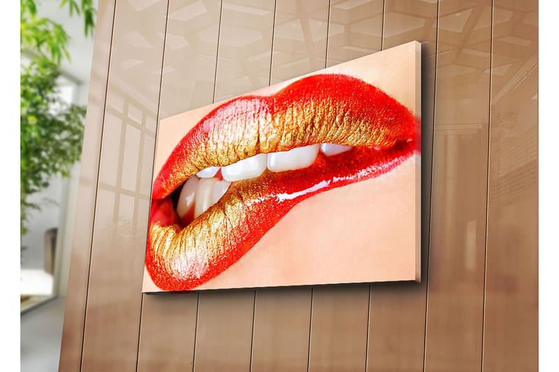 Dekorativ Canvasbilde 45x70 cm - Flerfarget - Interiør - Maleri & posters - Lerretsbilder