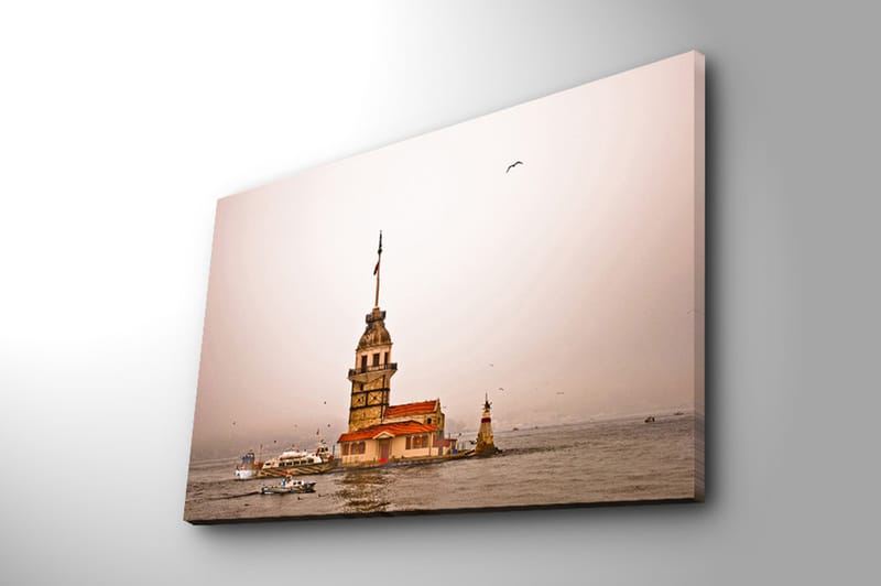 Dekorativ Canvasbilde 45x70 cm - Flerfarget - Interiør - Maleri & posters - Lerretsbilder