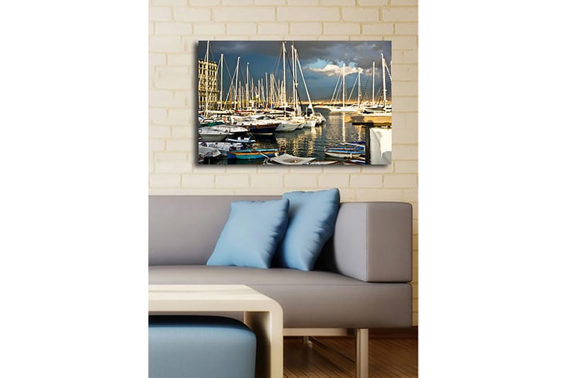 Dekorativ Canvasbilde 45x70 cm - Flerfarget - Interiør - Maleri & posters - Lerretsbilder