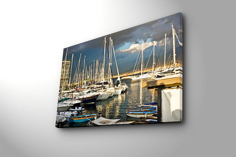 Dekorativ Canvasbilde 45x70 cm - Flerfarget - Interiør - Maleri & posters - Lerretsbilder