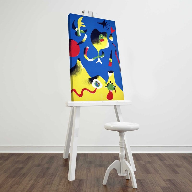 Dekorativ Canvasbilde 45x70 cm - Flerfarget - Interiør - Maleri & posters - Lerretsbilder