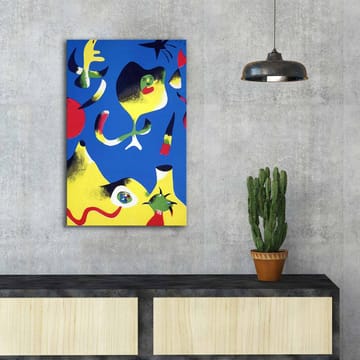 Dekorativ Canvasbilde 45x70 cm - Flerfarget - Interiør - Maleri & posters - Lerretsbilder