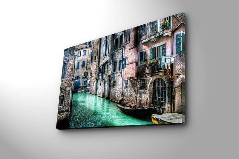 Dekorativ Canvasbilde 45x70 cm - Flerfarget - Interiør - Maleri & posters - Lerretsbilder