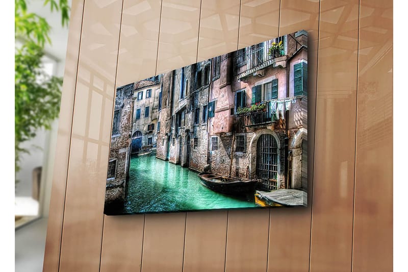 Dekorativ Canvasbilde 45x70 cm - Flerfarget - Interiør - Maleri & posters - Lerretsbilder