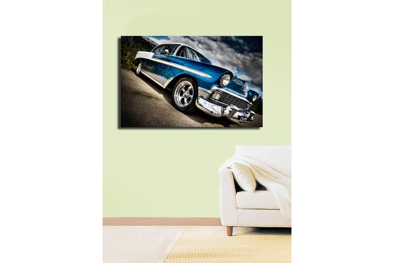 Dekorativ Canvasbilde 45x70 cm - Flerfarget - Interiør - Maleri & posters - Lerretsbilder