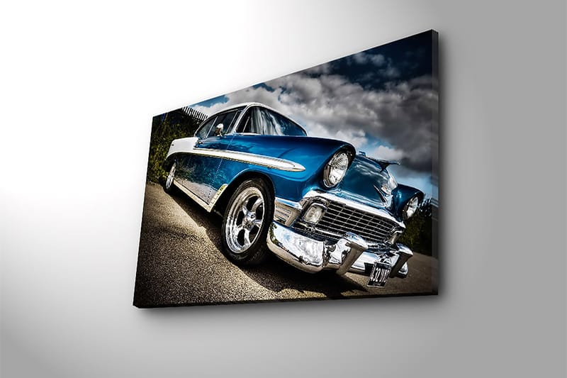 Dekorativ Canvasbilde 45x70 cm - Flerfarget - Interiør - Maleri & posters - Lerretsbilder